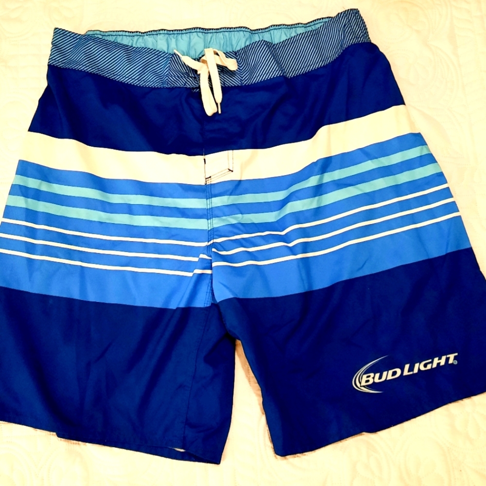 Men's Bud Light swim trunks